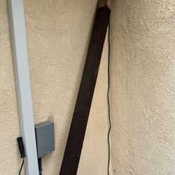 Free 4x4 8 ft posts and concrete post anchors