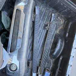 04-08 Ford F150 Front Bumper And Running Lights With Side Steps (ext Cab)