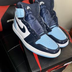 Retro Jordan 1 Blue Chill 