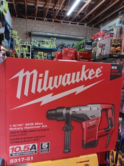 MILWAUKEE CORDED ROTARY HAMMER 1 9/16 IN SDS MAX