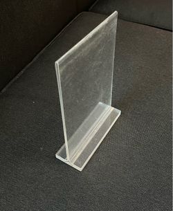 Clear Acrylic Display Stand