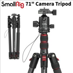 SmallRig 71" Camera Tripod Monopod with 36mm 360° Metal Ball Head 16-71 inches