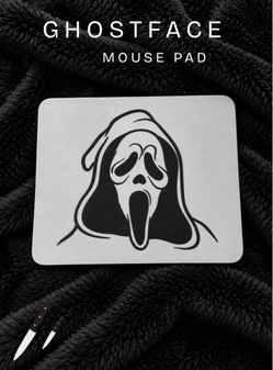 Ghostface mouse pad