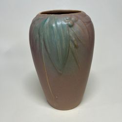 McCoy Pottery Leaves and Berries Vase
