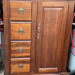 Very Sturdy Heavy Armoire Chest 