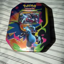 Pokemon Mega Charizard X Tin