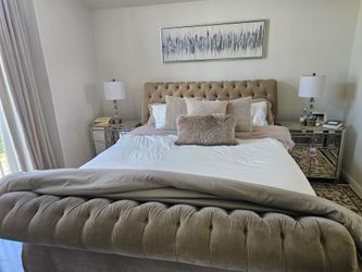 14" California King Matress and double box spring