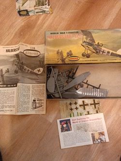 Helberstadt  cl 11 plastic model airplane