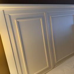 Cal King Bed Frame and Wardrobe Dresser