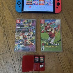 Nintendo Switch OLED w/Accessories  (Ave J Pickup)