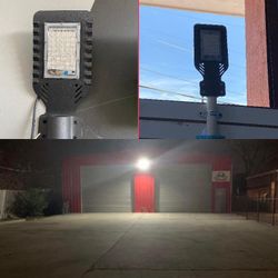 Commercial LED Street Light Outdoor Garden Yard Road Lamp 110V