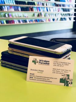 Unlocked iPhones (Price varies based on model)