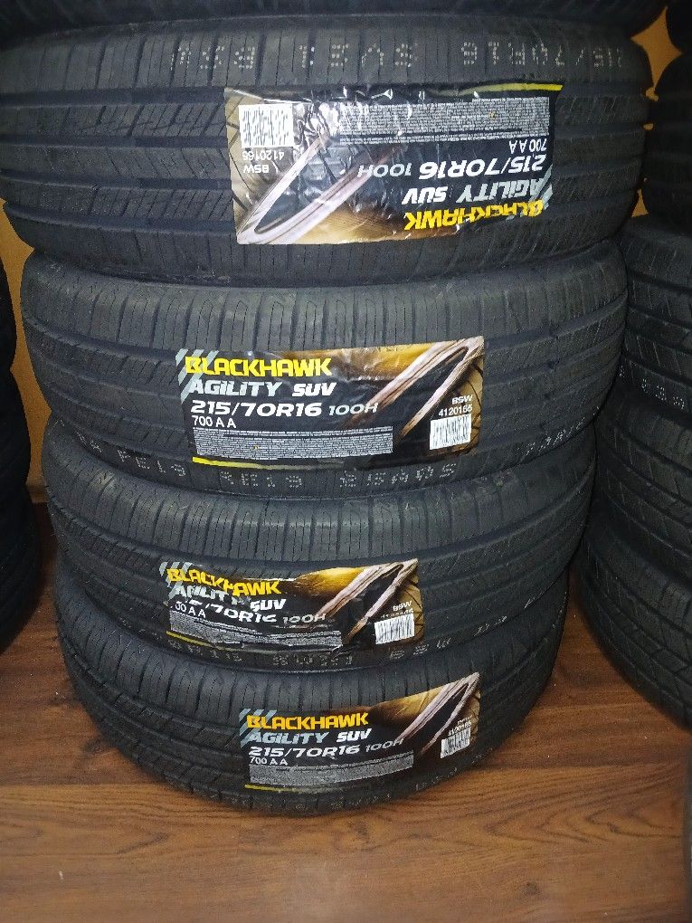 215/70/R16 BLACKHAWK NUEVAS