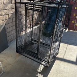Black Large Bird Cage