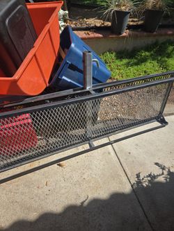 Cargo carrier trailer hitch style sixty by twenty