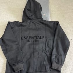 Essentials ‘ Fear of God’ Hoodie - Black 