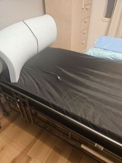 Electric Hospital Bed with Mattress