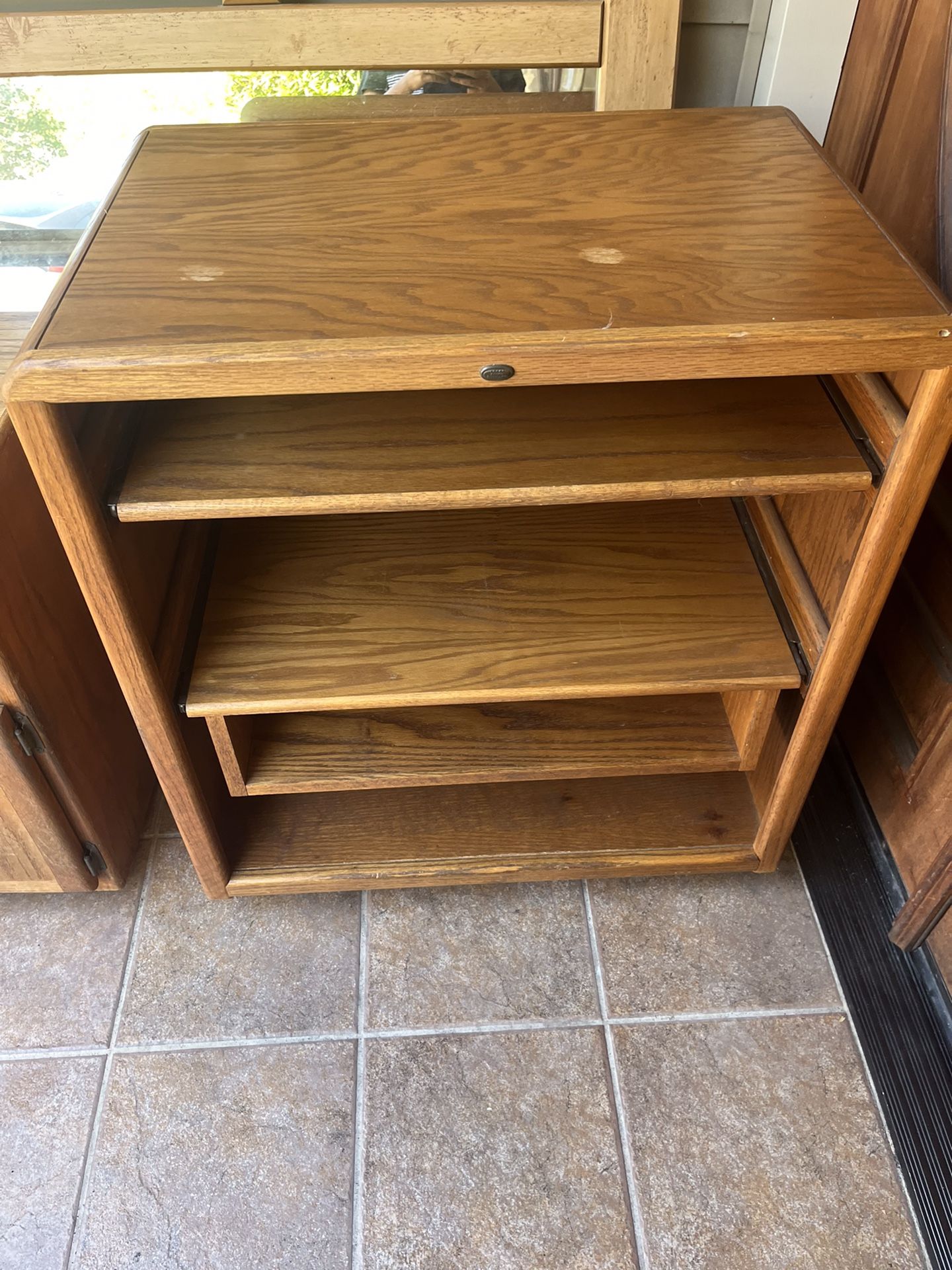 Vintage Cabinet Wood 