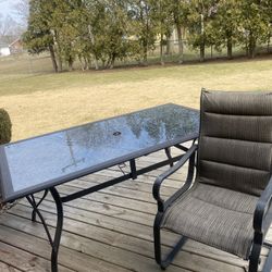 Glass Patio Furniture 