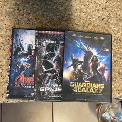 Avengers, Spiderman, Guardian Of The Galaxy