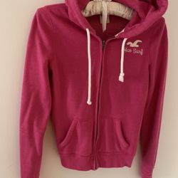 Holister Hoodie Pink XS