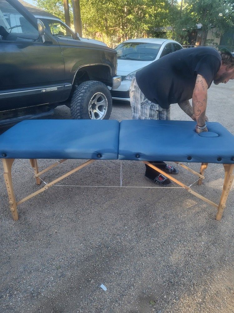 New Never Used Massage Table. 500 New.