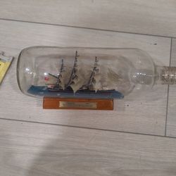 Cutty Sark Ship In A Bottle 