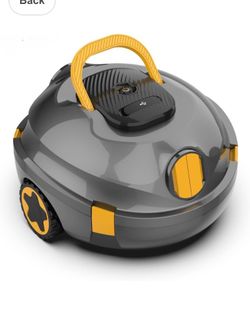 Y20 Robotic Pool Cleaner, Cordless Pool Vacuum for Above Ground & Inground Flat Pools with Dual Motors, 130 Min Runtime, Auto-Parking, Powerful Pool V