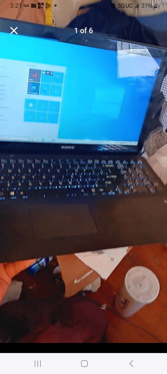 Sony Fit 15 Touchscreen I7 Laptop