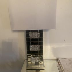 Mirrored Lamp