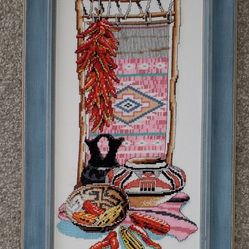 Southwest Chili Peppers, Tapestry And Corn 1 Of A Kind