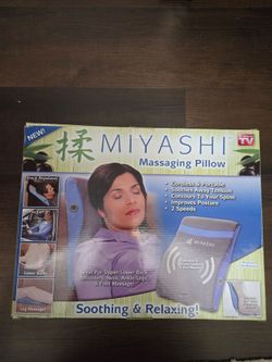 Miyashi Cordless Massaging Pillow
