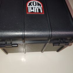 Lumi Nox  Collectible Watch Box With Tag And Warranty Card Clear Clean No Riding On It