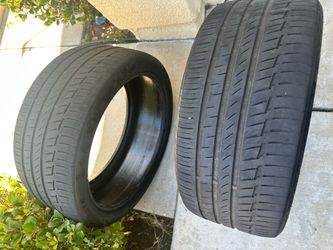 (2) Used Continental PremiumContact 6 275/35R22