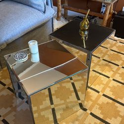 Mirror End Tables