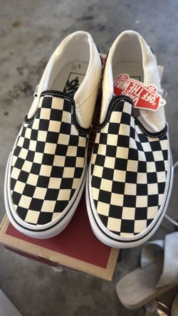 Vans checkerboard size 7.5 - new with boxβ
