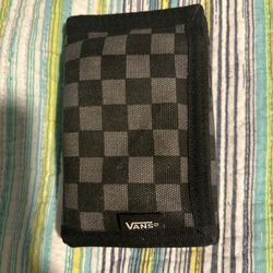 Vans checkered wallet