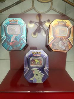 Pokemon Triple Whammy Tin Darkrai, Slaking, Tyranitar