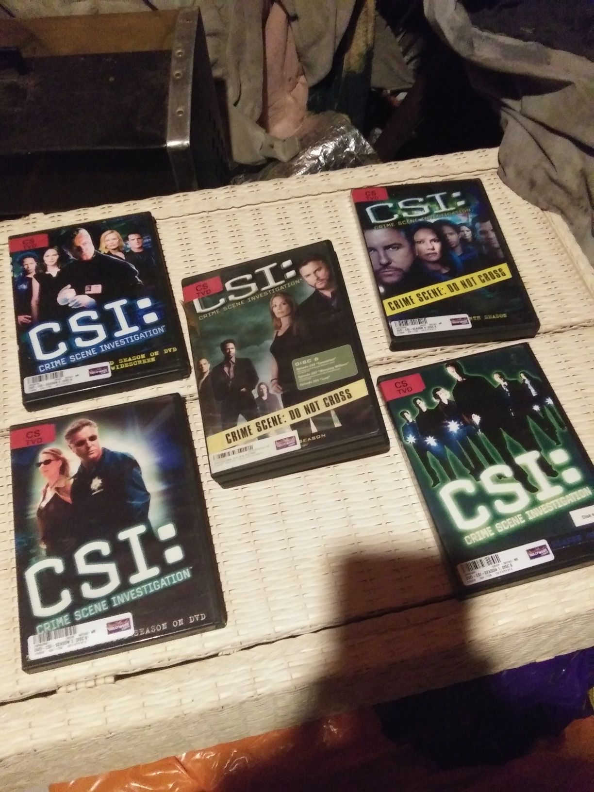 CSI Full Season DVD Sets