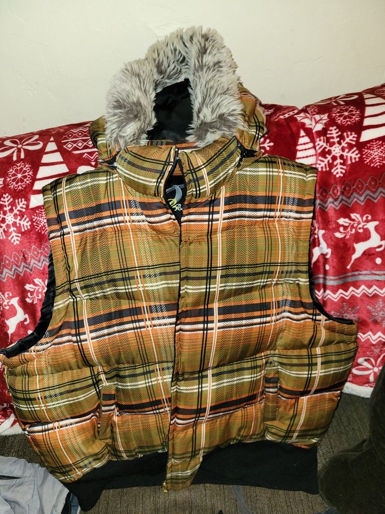 Female Vest With Hood