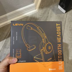 LEVN Wireless Headset with Microphone 