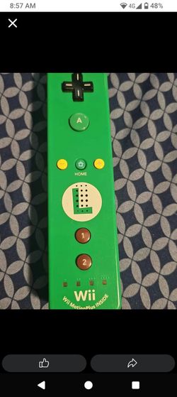 Luigi wiimote