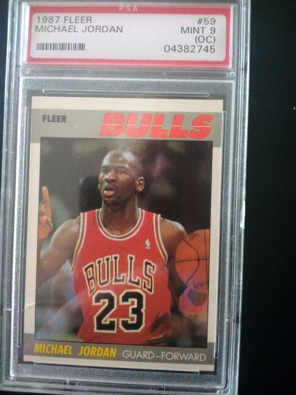 1987 Michael Jordan PSA 9