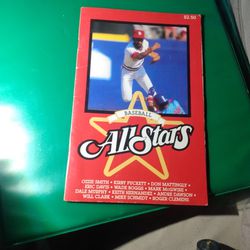 1987 Baseball All Stars Book 