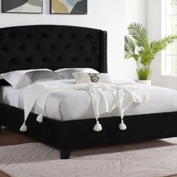 Queen Bed Frame With Mattress
