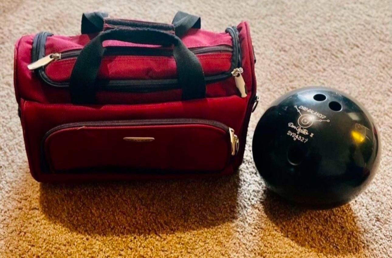 Bowling Ball with Bag 💵 Bola de Boliche con Bolsa