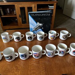 Collection Shuttle Mission Coffee Cups 
