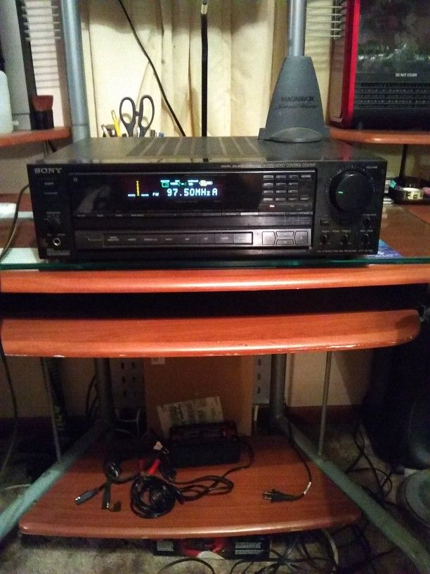 Sony Stereo System.