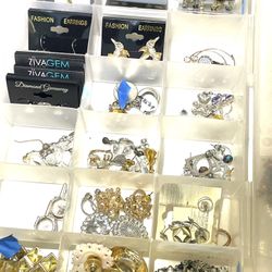 Dazzling Lot Of Crystal Earrings Ziva…
