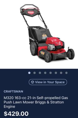 Brand New Craftsman M320 RWD Self Propelled Lawnmower for Sale in
